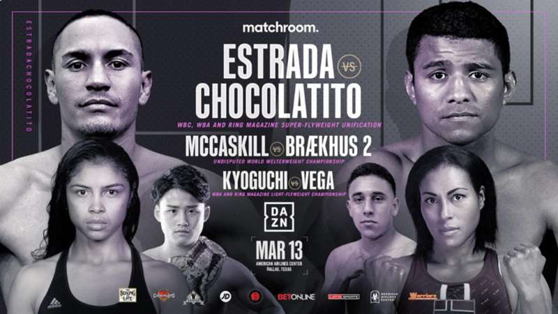 ​Jessica McCaskill vs. Cecelia Braekhus rematch confirmed for Juan Francisco Estrada vs Roman ‘Chocolatito’ Gonzalez card