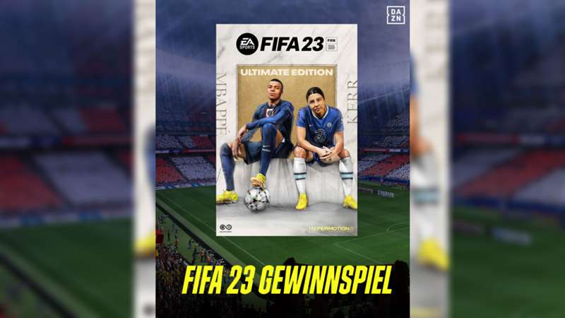 Gewinne mit DAZN einen Code für FIFA 23! TEILNAHME- UND WETTBEWERBSBEDINGUNGEN