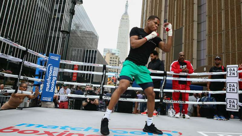 Dapper Dan on X: Congrats @RealDevinHaney on winning your @WBCboxing title  defense this past Saturday! ⁣24-0! Devin is wearing custom @Gucci by  @DapperDanHarlem. ⁣ ⁣ 🧵 #MadeAtDaps ✂️ ⁣ ⁣ 📸: @Johnn