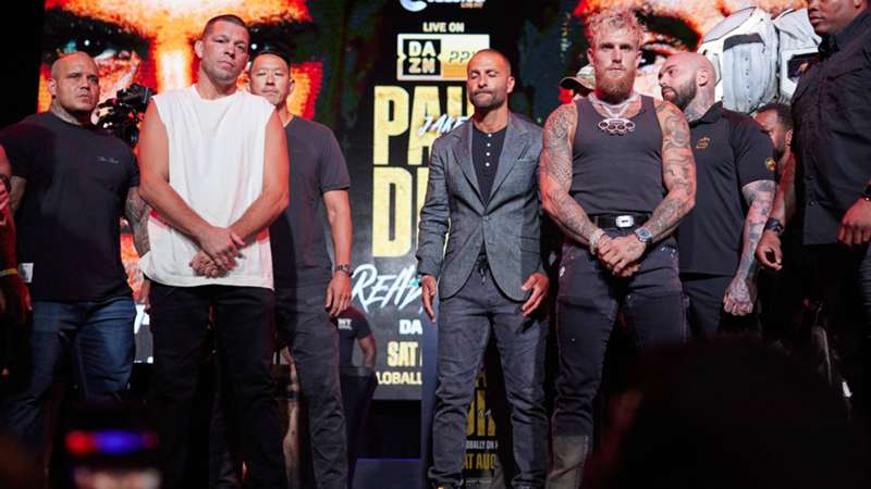 What time is the Jake Paul vs. Nate Diaz fight tomorrow? Ringwalks, running order, streaming, how to watch on DAZN