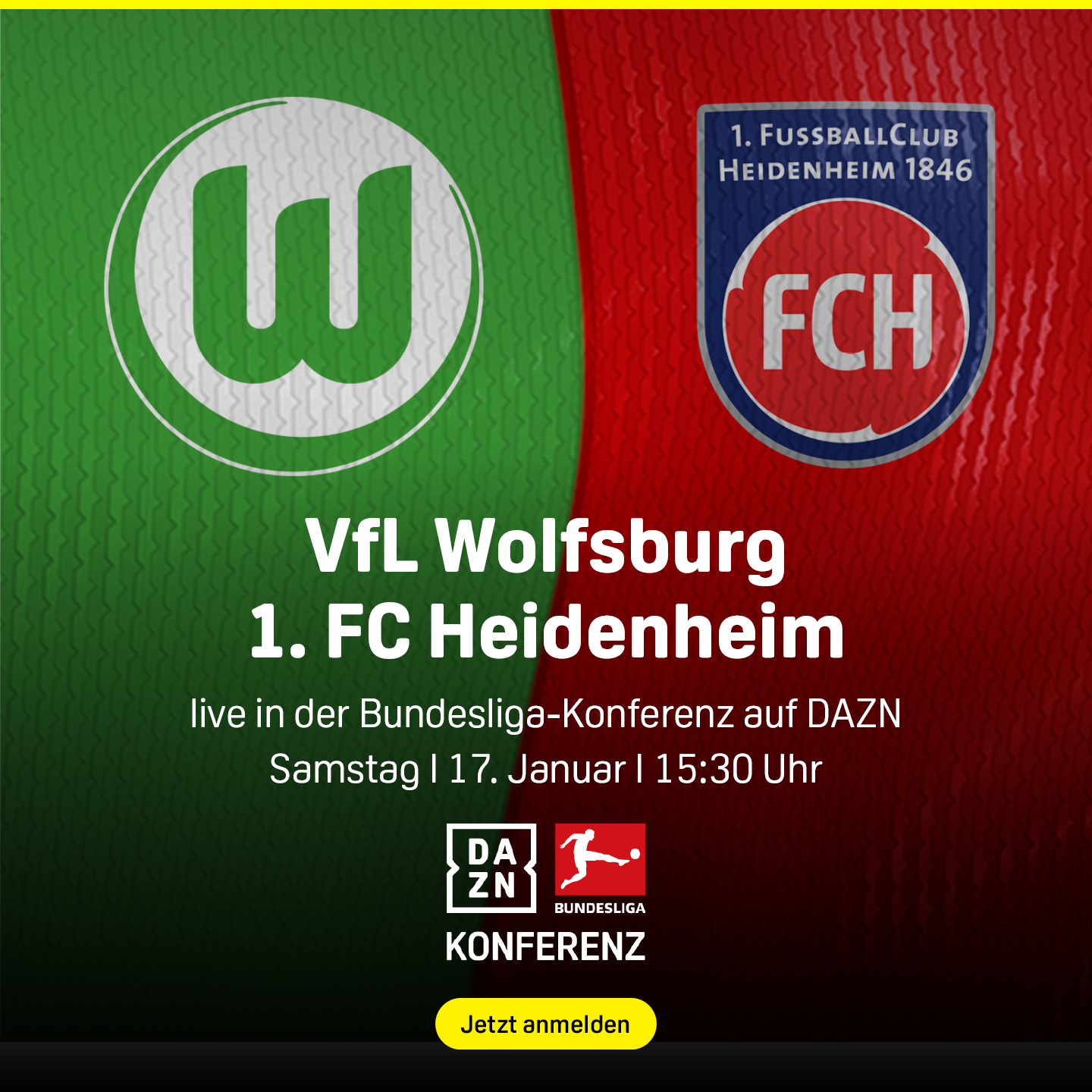 VfL Wolfsburg 1. FC Heidenheim Bundesliga
