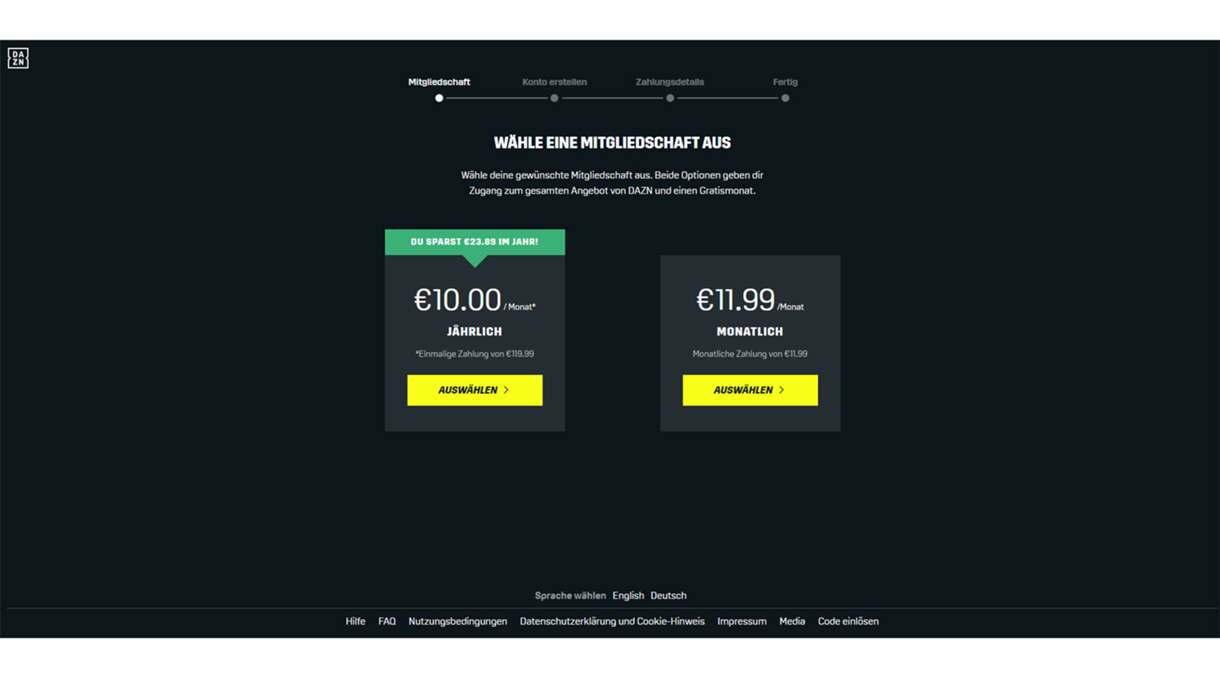 DAZN Login und Signin So einfach ist die Anmeldung DAZN News Deutschland