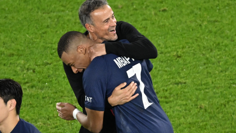 Luis Enrique se aparta de la polémica y deja claro su 'buen rollo' con Kylian Mbappé: "No somos novios porque no quiere"