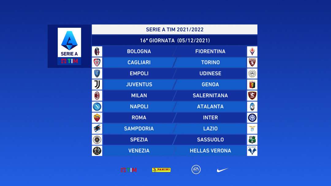 Calendario Partite Serie A Trasmesse Da Dazn