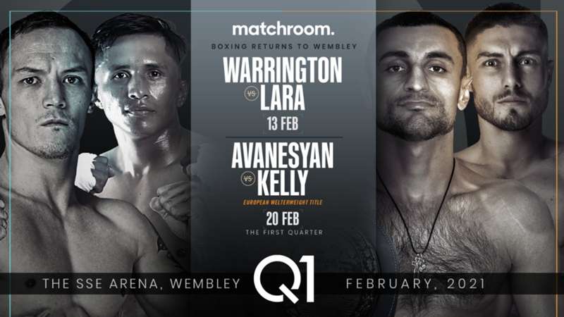 Josh Warrington vs. Mauricio Lara and David Avanesyan vs. Josh Kelly Matchroom cards land at SSE Arena, Wembley