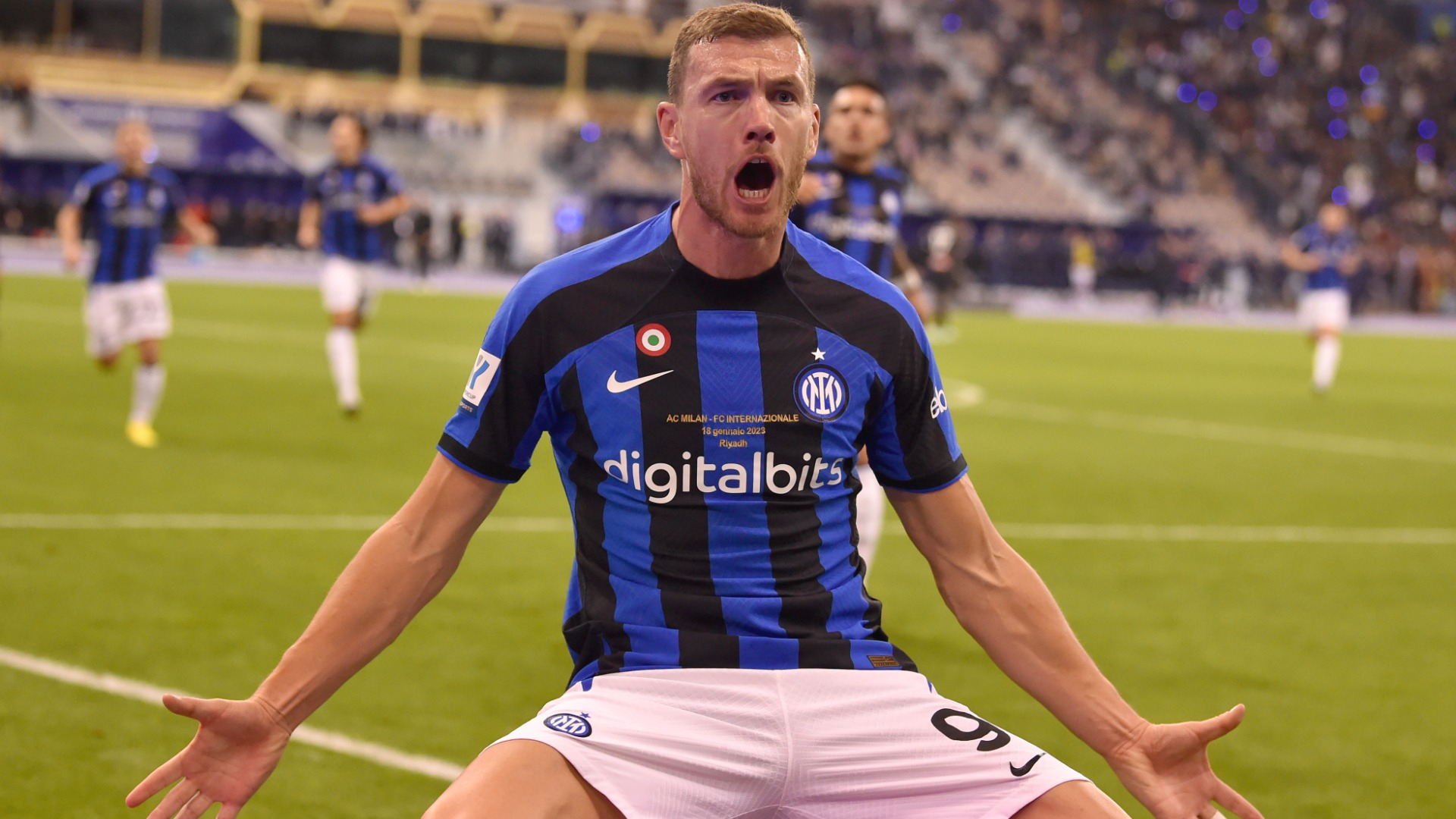 Dzeko Supercoppa Italiana 2023