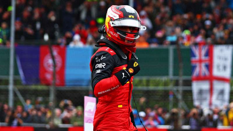 Carlos Sainz GP Gran Bretaña Ferrari F1 2022