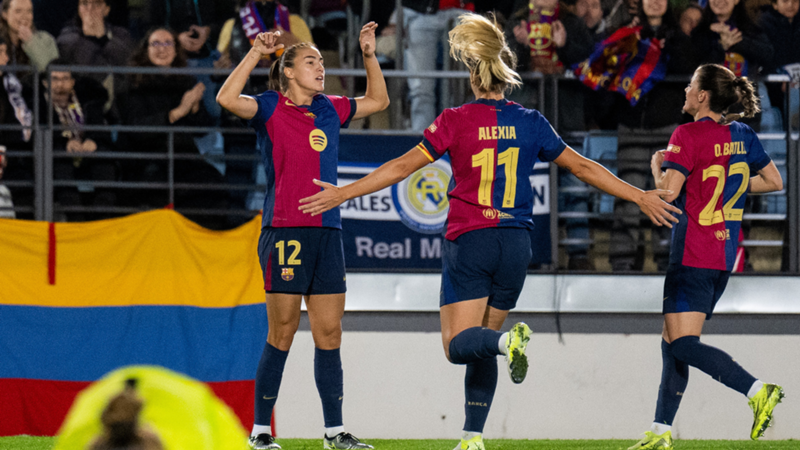 El FC Barcelona y su poderío en la Liga F 2024/25: ¡Las tres jugadoras con más participaciones de gol son blaugranas!