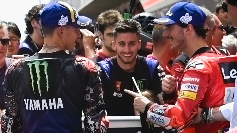 Pecco Bagnaia, Fabio Quartararo y sus calvarios en América: el tremendo gafe de los dos últimos campeones del mundo de MotoGP en el GP de Argentina