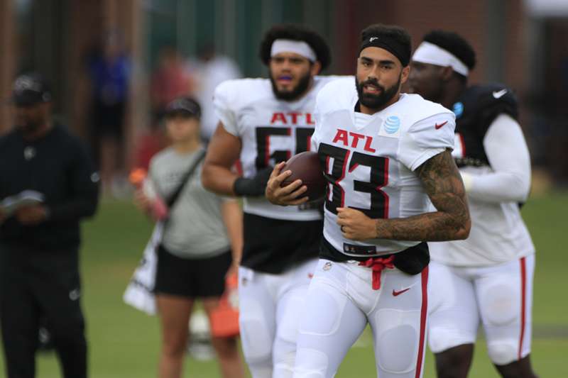 JJ Arcega-Whiteside debuta con los Atlanta Falcons en pretemporada: El español continúa con su lucha por un puesto en la NFL