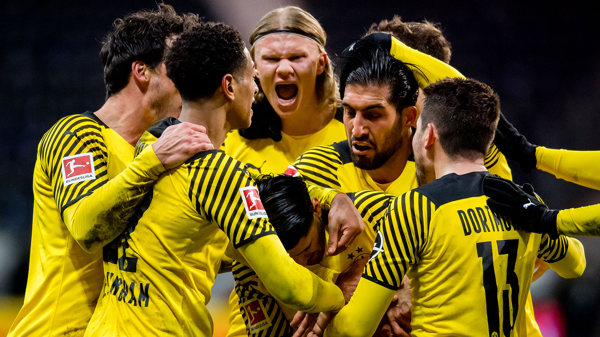 BVB Borussia Dortmund Erling Haaland Emre Can 13012022