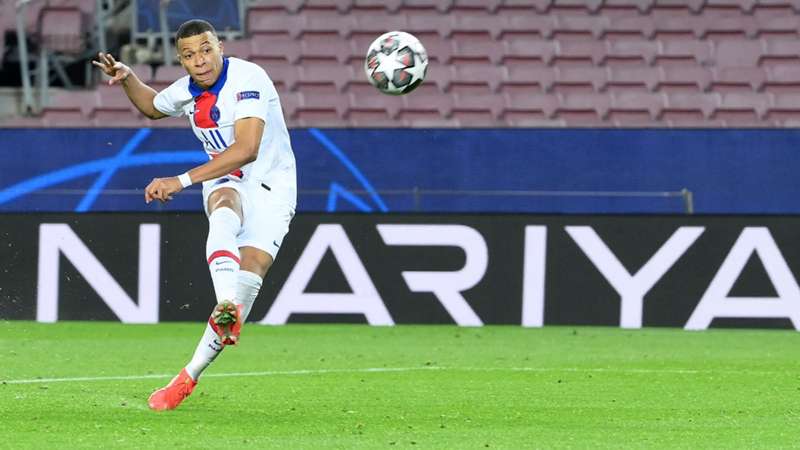 WATCH: Kylian Mbappe scores hat trick against Barcelona in Champions League round of 16