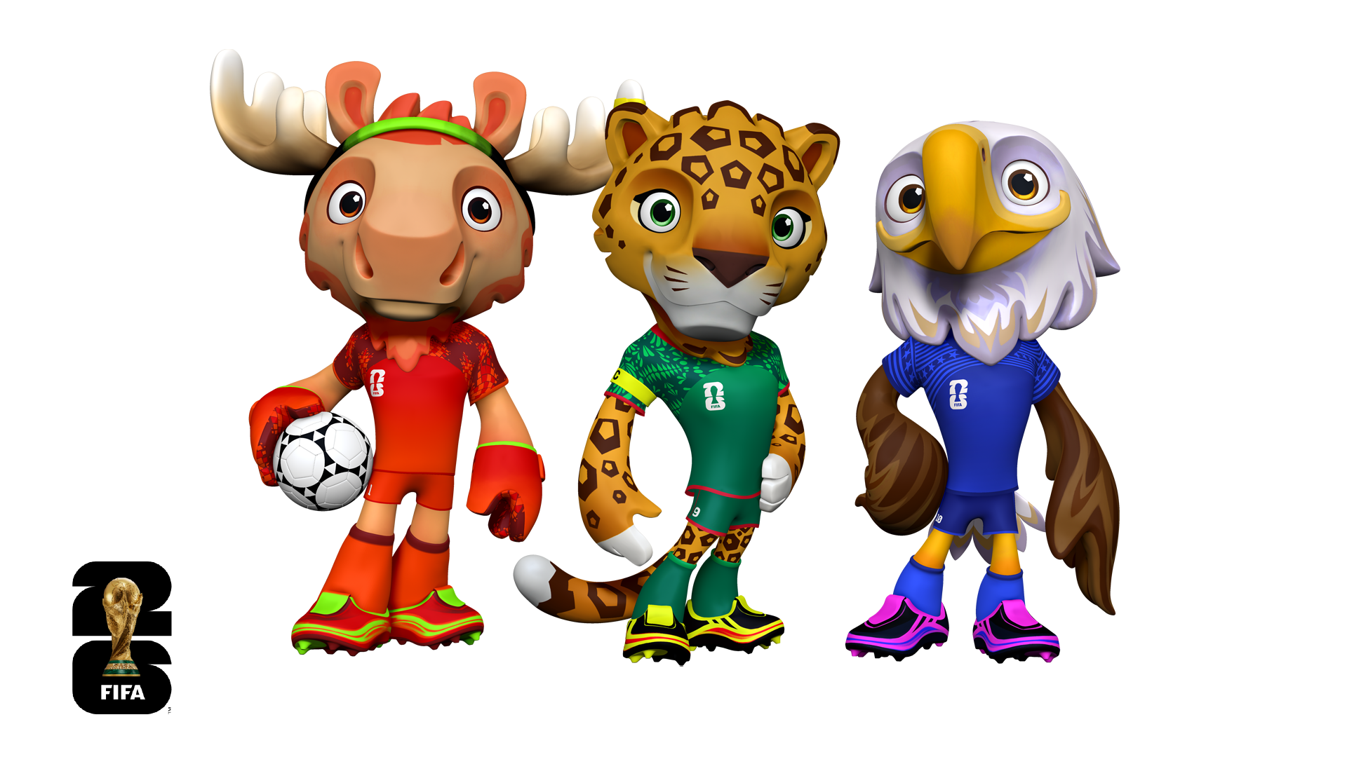 FIFA World Cup 2026 Who Are The Mascots DAZN News CA Fifa World Cup 2026 Mascots 