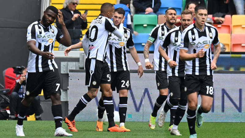 Udinese-Cremonese è on demand su DAZN