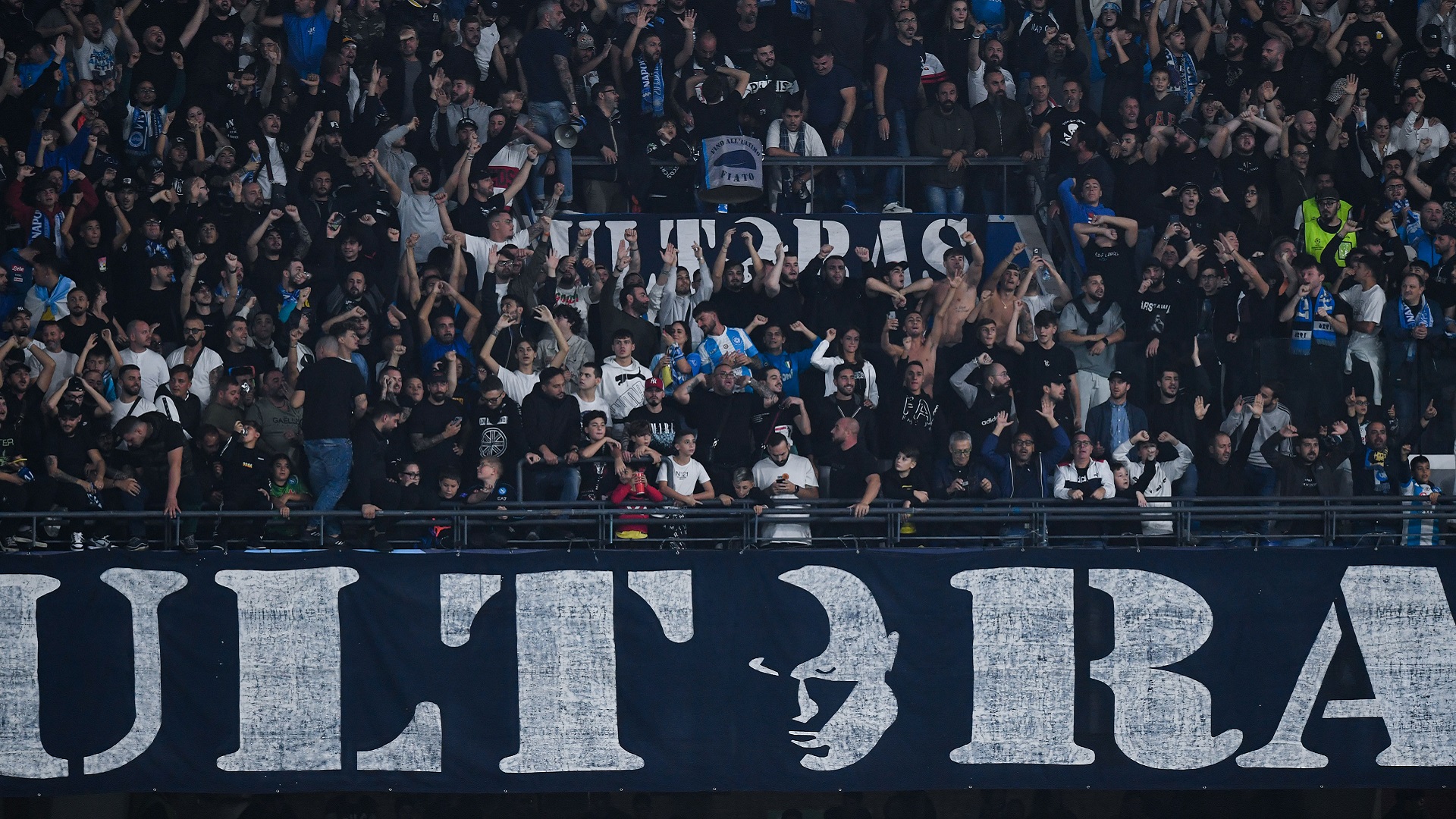 Gli ultras del Napoli