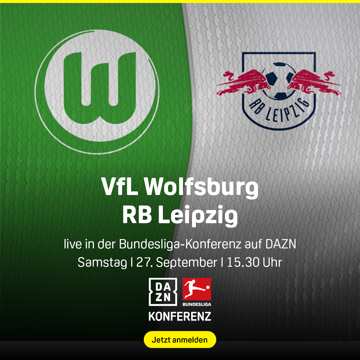 VfL Wolfsburg RB Leipzig Bundesliga Konferenz