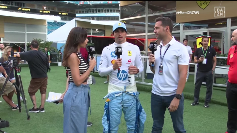 Carlos Sainz reconoce que hay un 'Expediente X' sin resolver en el GP de Miami: "Cada vuelta es una lotería, estamos todos sufriendo"