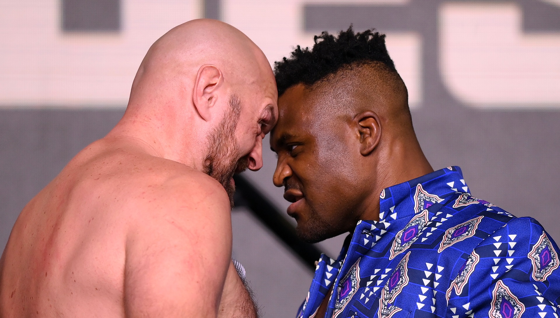 Fury e Ngannou