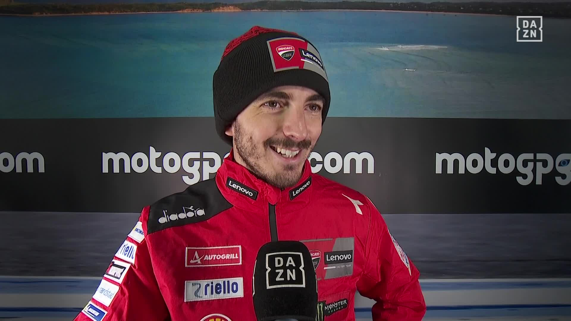 Pecco Bagnaia, Ducati Lenovo Team, GP Australia 2023, MotoGP, DAZN