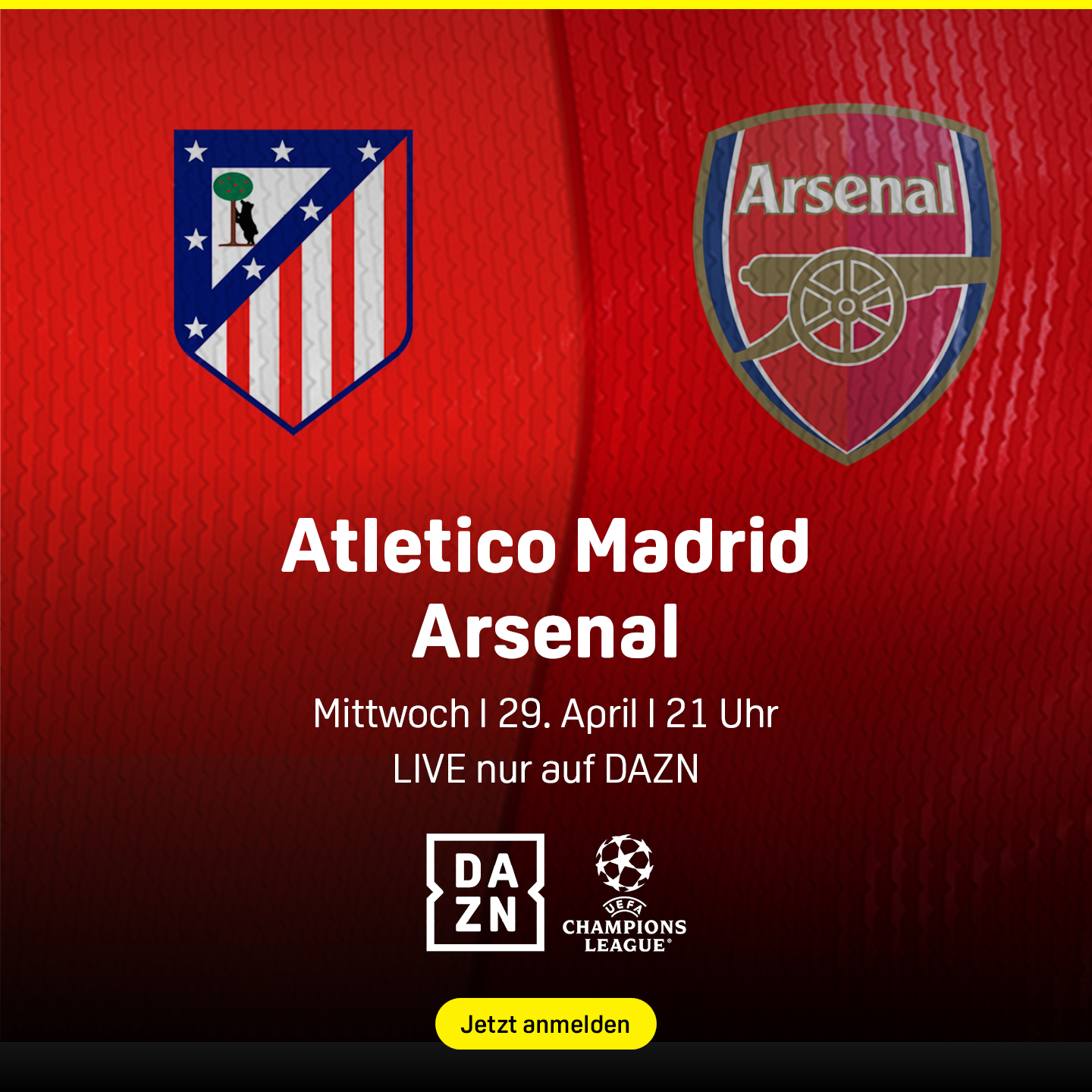 Atletico Madrid Arsenal UEFA Champions League Halbfinale