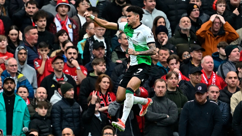 Quantos golos tem Luis Díaz com a camisola do Liverpool?