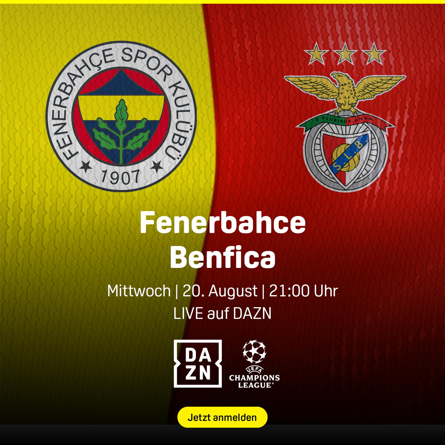 Fenerbahce Benfica Banner