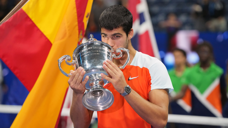 ¿Cuántos US Open tiene Carlos Alcaraz?