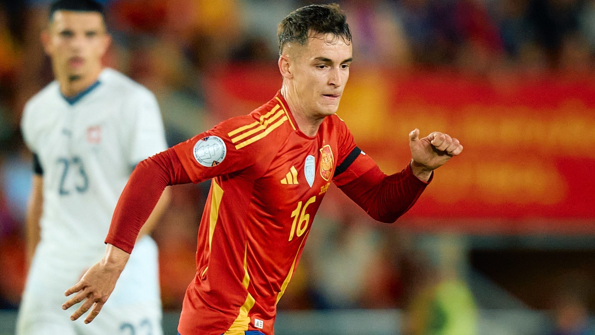 アンドレス・イニエスタ サイン入りシャツ 6番 スペイン代表