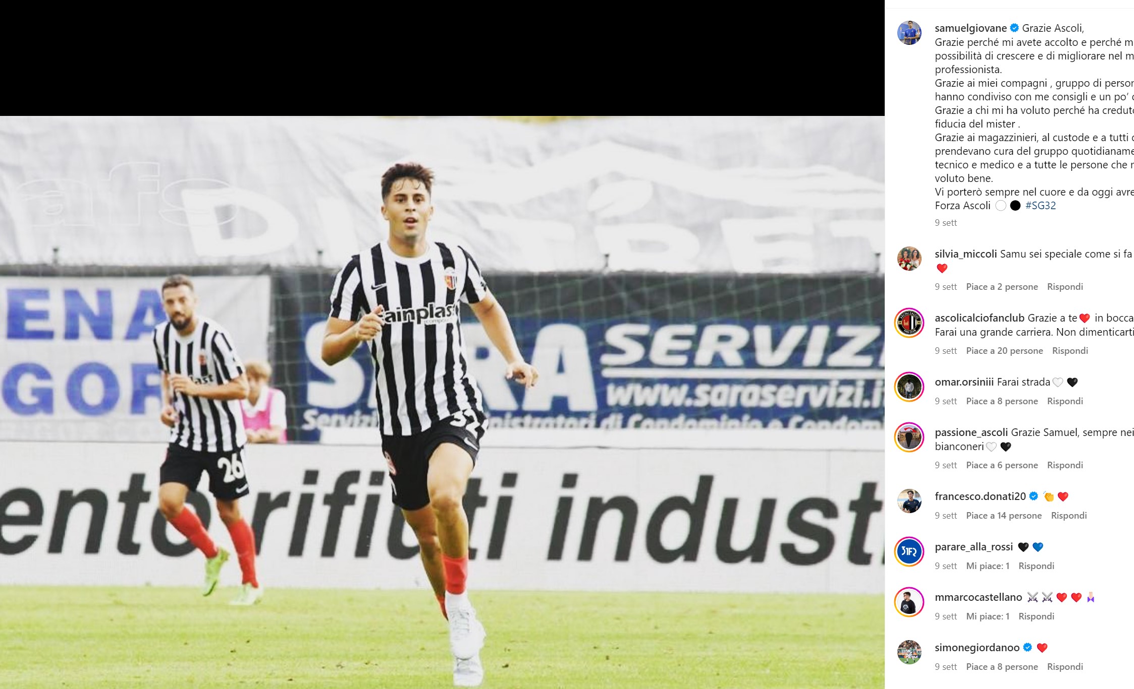 Samuel Giovane, Serie BKT 2023-2024, DAZN News Italia