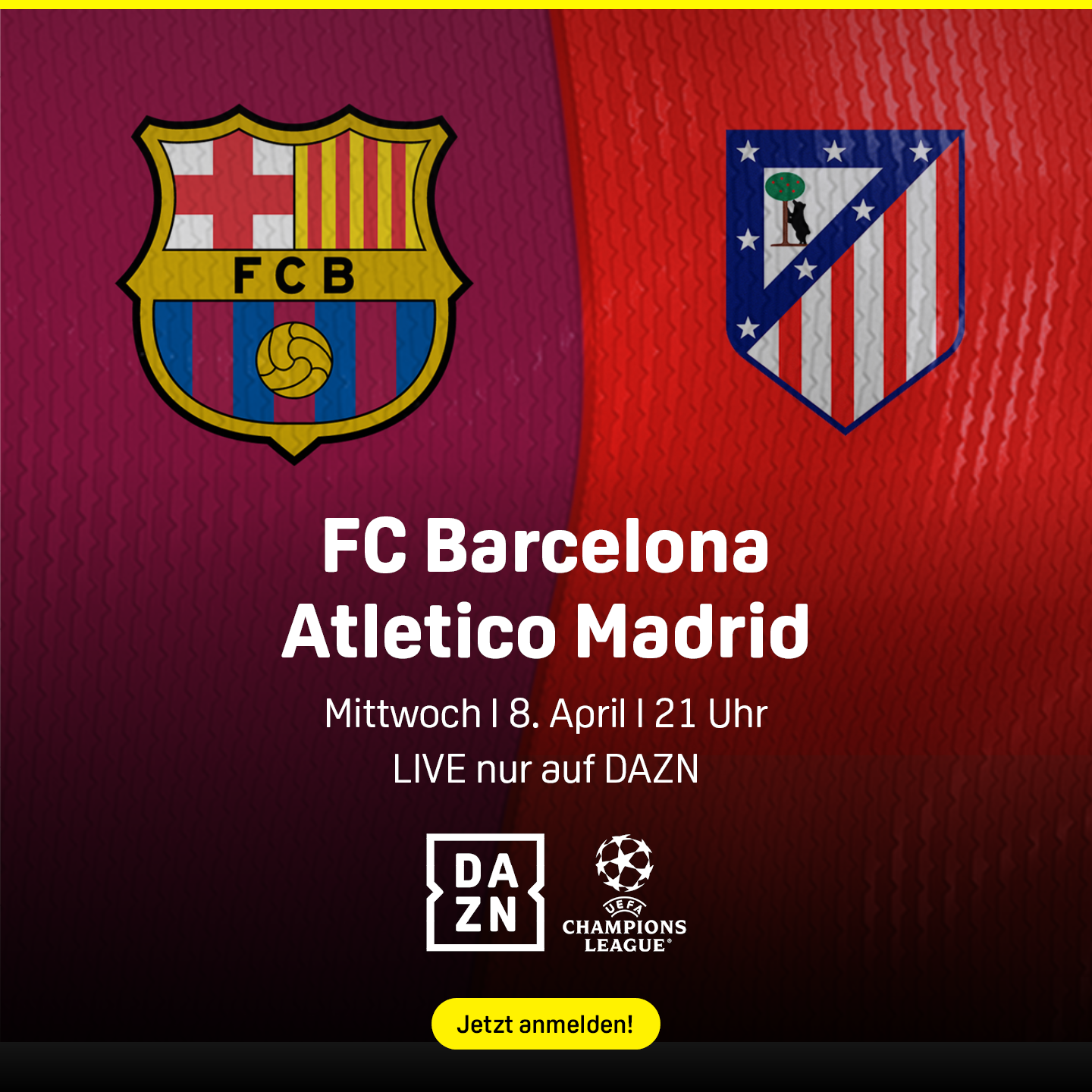 FC Barcelona Atletico Madrid UEFA Champions League Viertelfinale