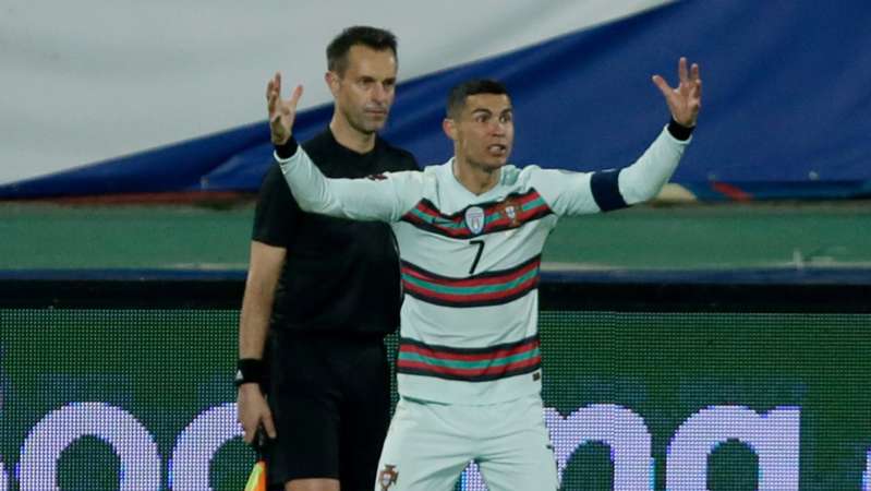 Portugal Ronaldo Schiedsrichter WM-Qualifikation