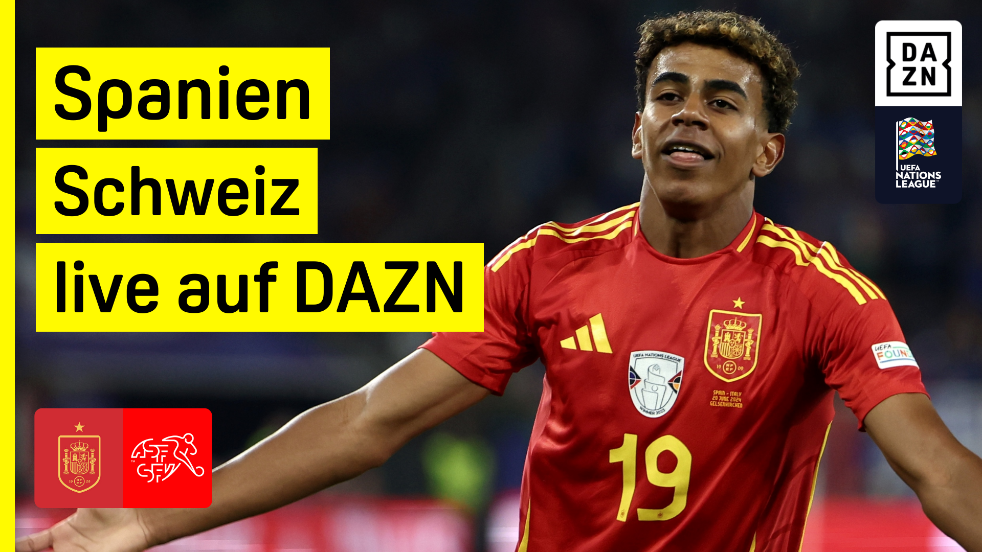 Nations League: Spanien - Schweiz live auf DAZN | DAZN News DE