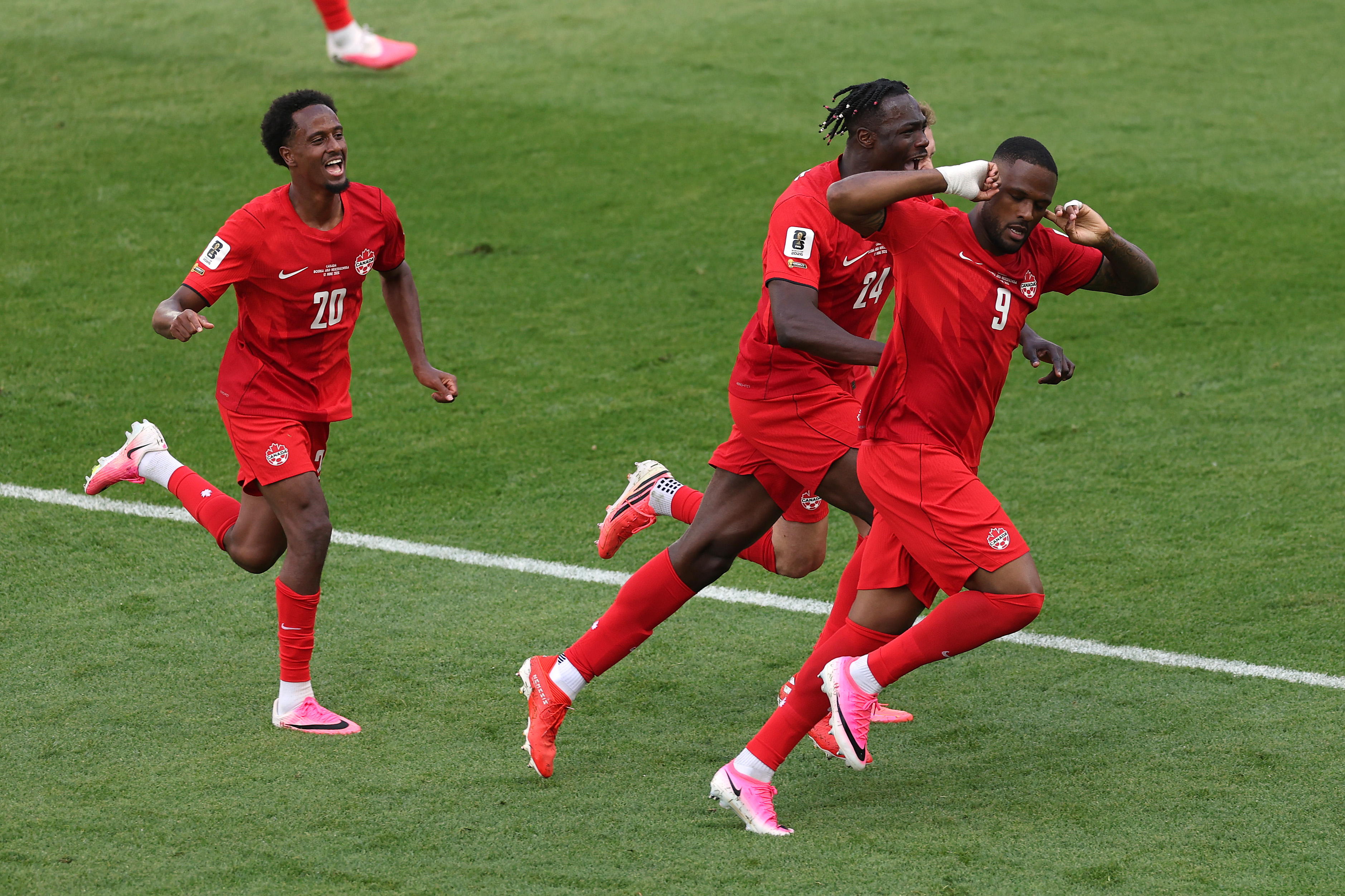 Cyle Larin of Canada