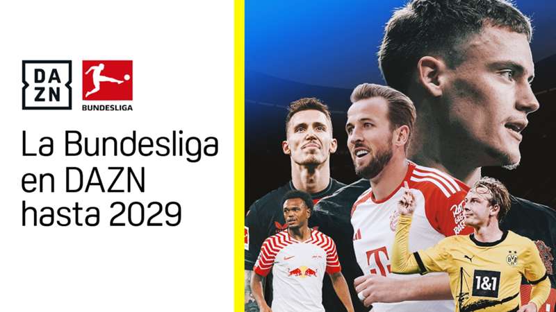 La Bundesliga aterriza en DAZN: disfruta del mejor fútbol alemán hasta 2029