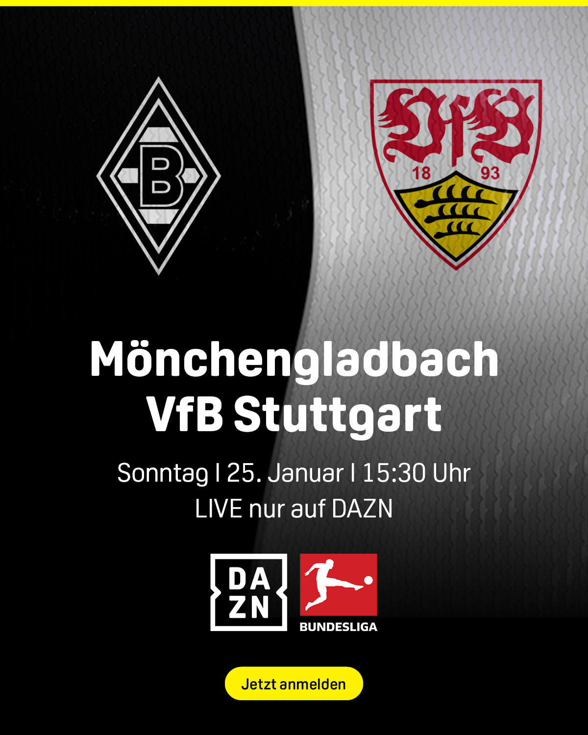 Borussia Mönchengladbach - VfB Stuttgart live sehen Die Übertragung auf ...