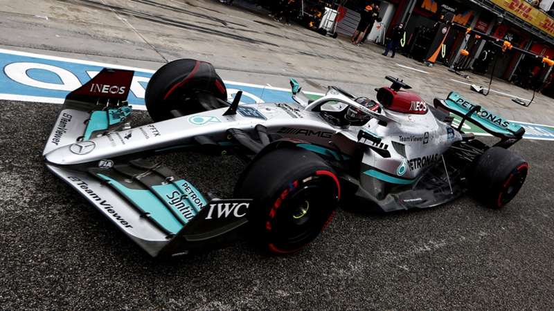 エミリア ロマーニャgpのfp2はラッセルが最速 スプリントレースを控え 各マシンはロングランのデータ収集がメインに F1 Dazn News 日本