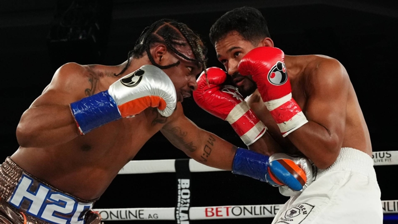 Who won the boxing last night? Ashton Sylve vs. Estivan Falcao fight card results