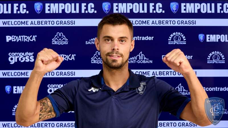 L'Empoli presenta il neo acquisto Alberto Grassi: "Ho accettato subito, ho grande fiducia nel progetto"