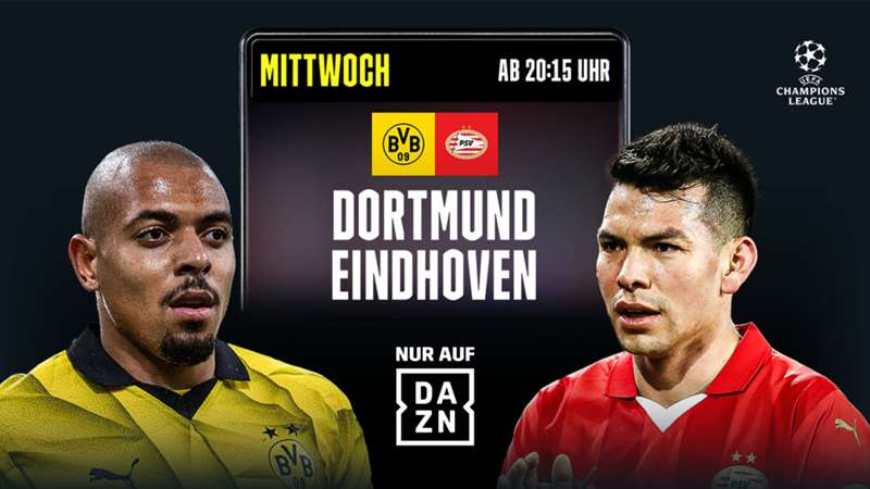 Amazon oder DAZN - wo läuft BVB gegen Eindhoven heute?