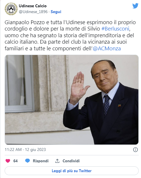 Udinese Berlusconi