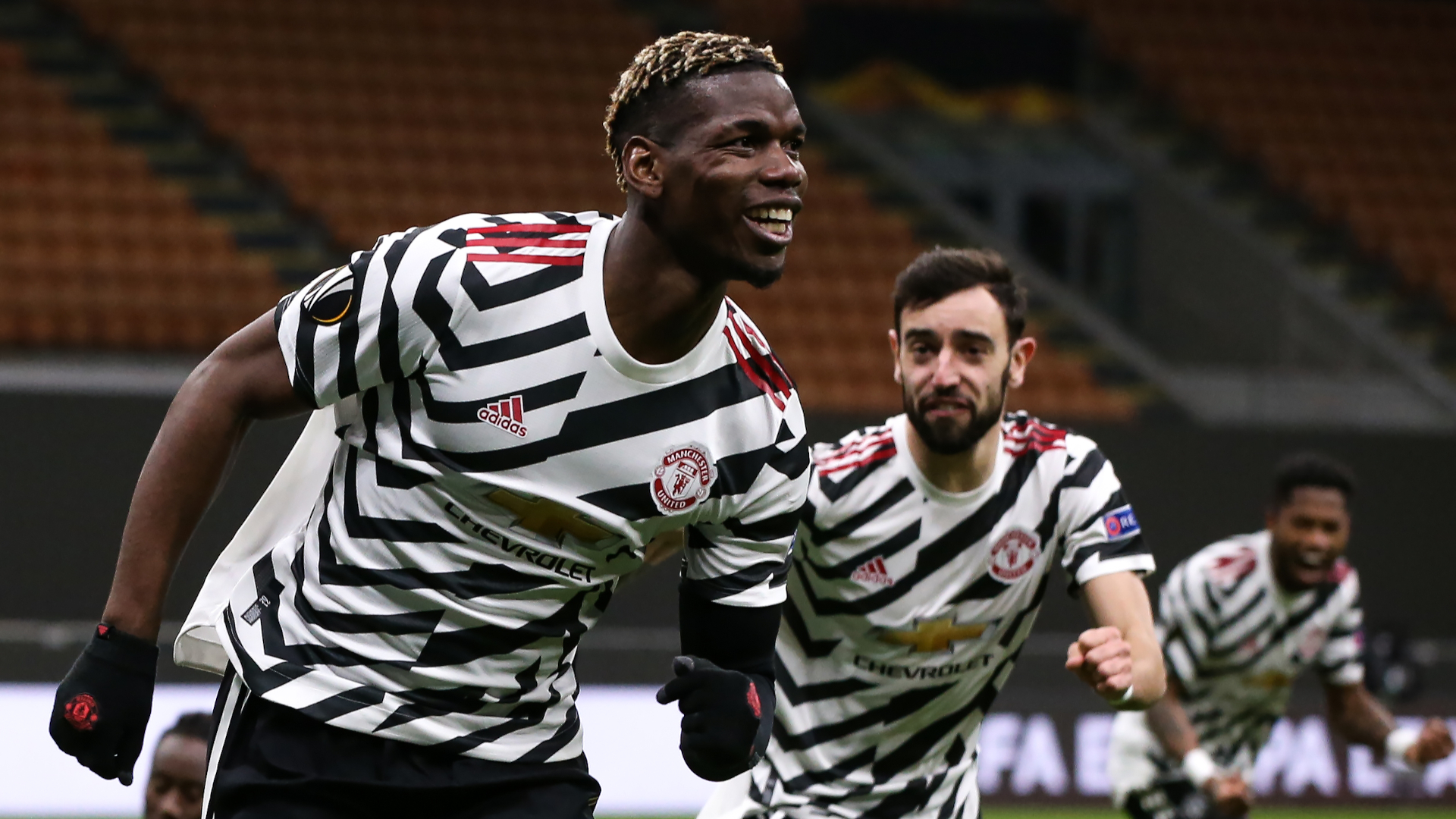 ONLY GER Manchester United Paul Pogba Europa League vs. AC Mailand 18032021