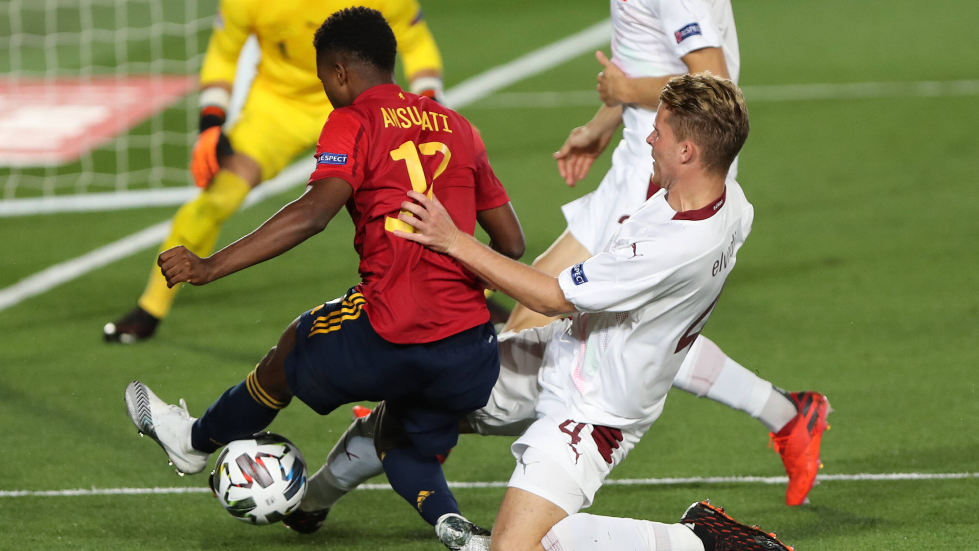 Ansu Fati_Spanien vs. Schweiz_UEFA Nations League_10102020_Xinhua