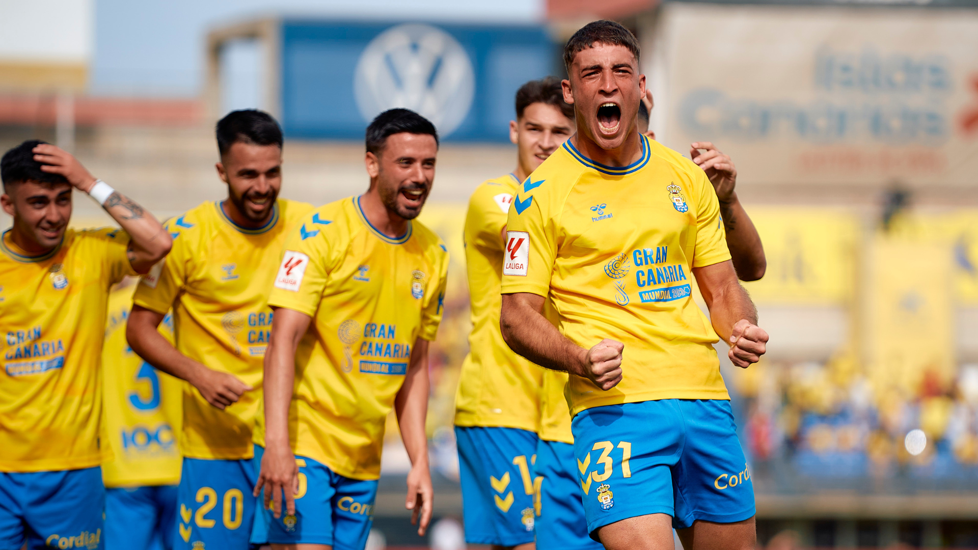 Juanma Herzog Las Palmas goal Villarreal