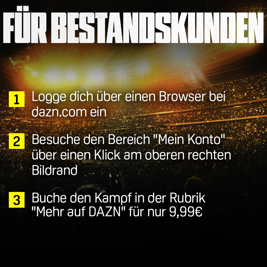 Agit Kabayel Damian Knyba Buchen So gehts Bestandskunden