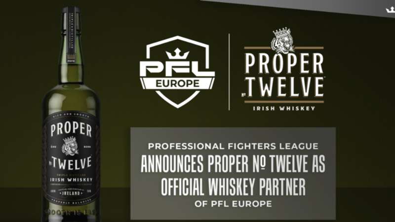 Professional Fighters League name Conor McGregor's Proper No. Twelve as official whiskey of PFL Europe