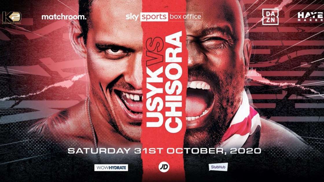 Oleksandr Usyk vs. Dereck Chisora: Date, fight time, TV channel and