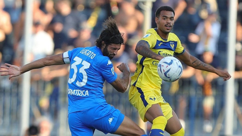 Empoli-Verona è on demand su DAZN