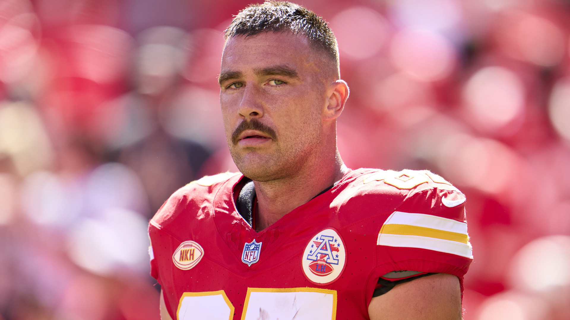 Travis Kelce se deja ver en Nueva York el tight end fue a ver a su