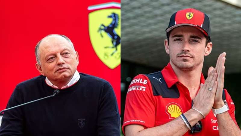 Fred Vasseur echa un capote a Charles Leclerc tras el duro inicio de Ferrari en el Mundial 2023 de F1: "No tengo absolutamente ninguna duda sobre su motivación"