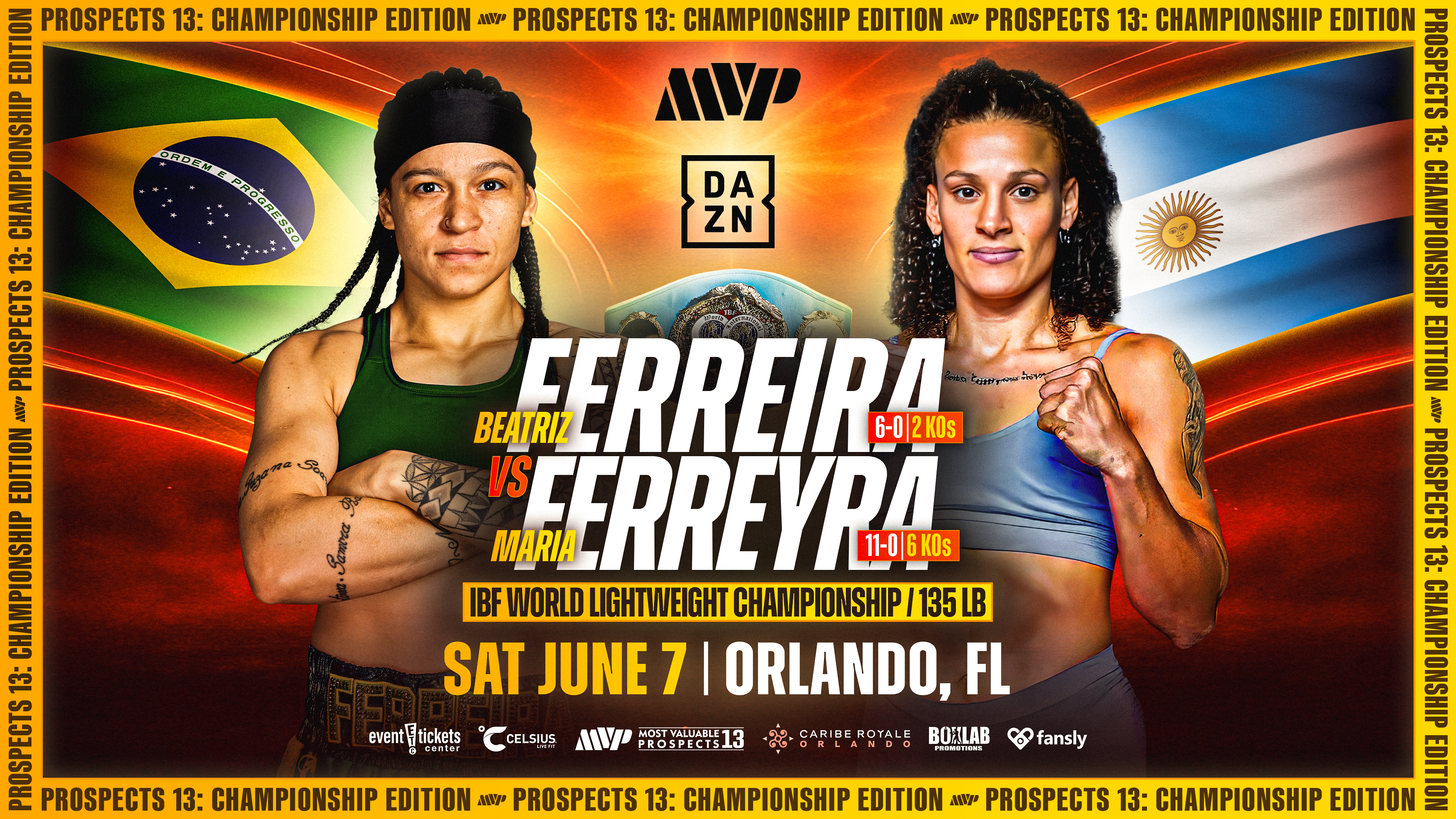 Beatriz Ferreira to defend IBF title at Most Valuable Prospect 13